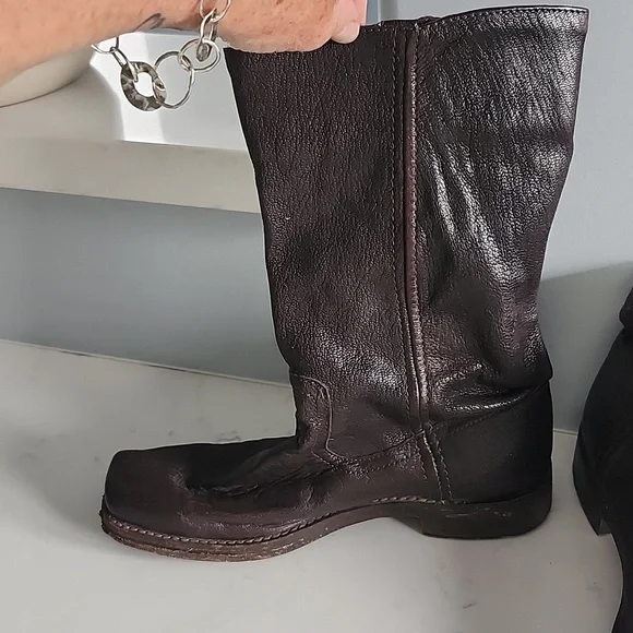 Frye Dark Brown Boots - Picture 4 of 7